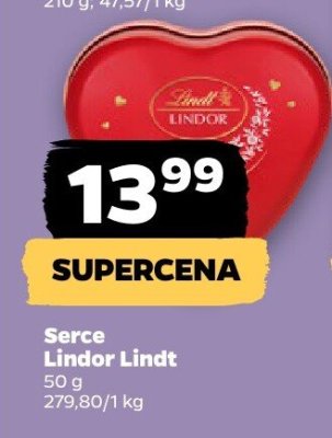 Serce Lindor  promocja w Netto