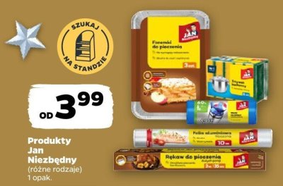 Produkty Jan Niezbędny różne rodzaje promocja w Netto