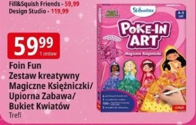 Foin Fun Zestaw kreatywny Magiczne Księżniczki/Ubiorna Zabawa/Bukiet Kwiatów promocja w Leclerc