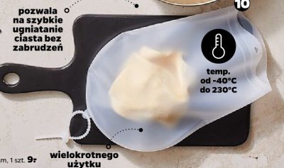 Worek silikonowy do wyrabiania ciasta promocja w Netto