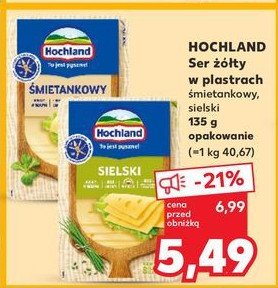 Ser zółty HOCHLAND SIELSKI promocja