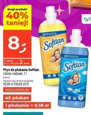 Płyn do płukania Softlan różne rodzaje, 1 l promocja w Dealz