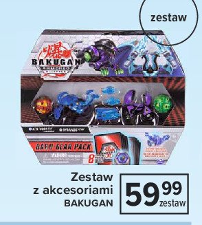 Bakugan zestaw z akcesoriami baku-gear Spin master promocja