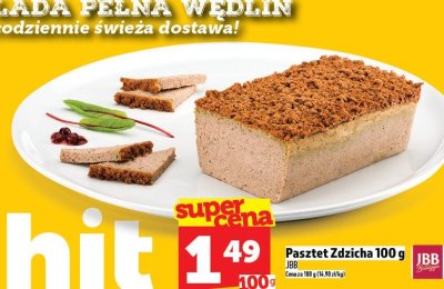 Pasztet Zdzicha JBB promocja w TOPAZ
