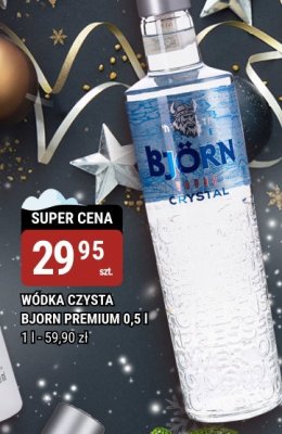 Wódka czysta Bjorn Premium 0,5l promocja w bi1