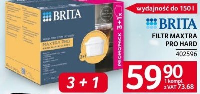 Filtr Brita Maxtra Pro Hard promocja w Selgros