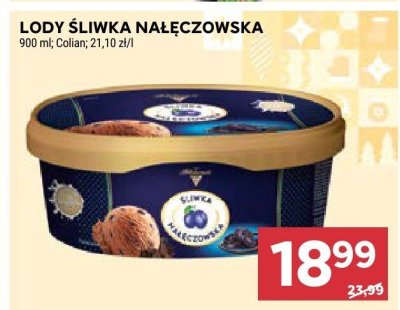 Lody śliwka nałęczowska promocja w Stokrotka