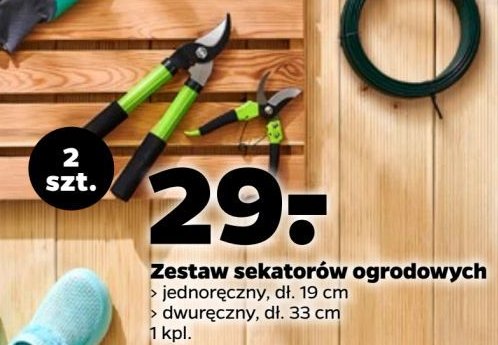 Zestaw sekatorów promocja