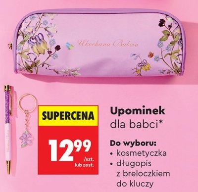 Upominek dla babci: kosmetyczka promocja w Biedronka