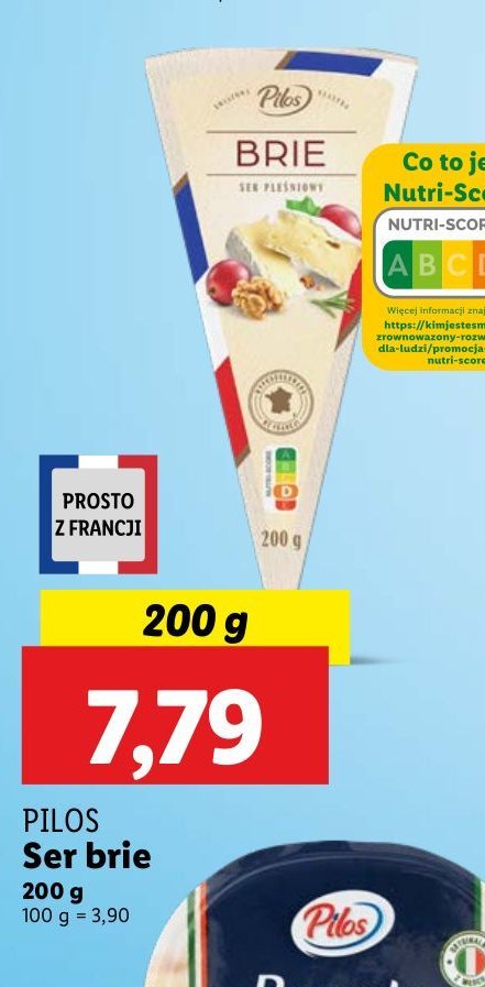 Ser brie Pilos promocja w Lidl