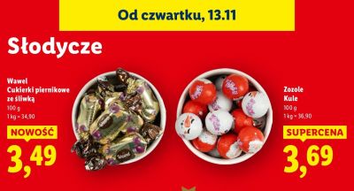 Cukierki promocja w Lidl