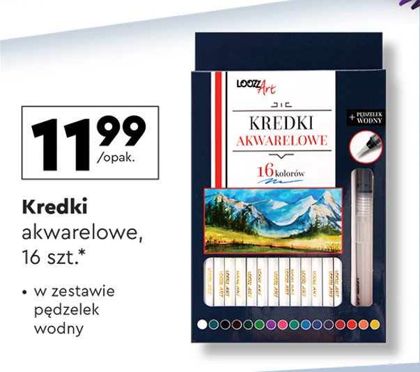 Kredki akwarelowe Loozz promocja