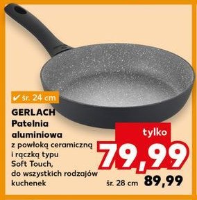 Patelnia 24 cm Gerlach promocja