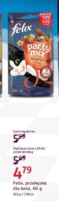 Karma dla kot贸w mixed grill Purina felix party mix promocja