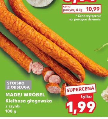 Kiełbasa głogowska promocja w Kaufland