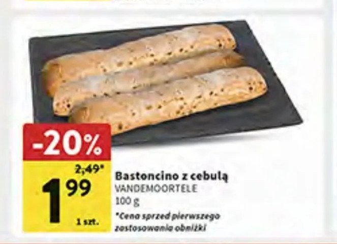 Bastoncino z oliwkami Vandemoortele promocja