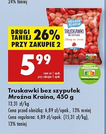 Truskawki Mro藕na kraina promocja