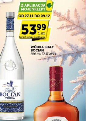 Wódka Biały Bocian promocja w Euro Sklep