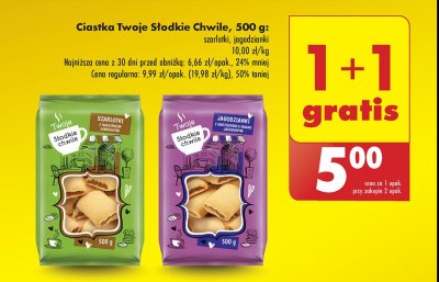Ciastka szarlotki Twoje słodkie chwile promocja