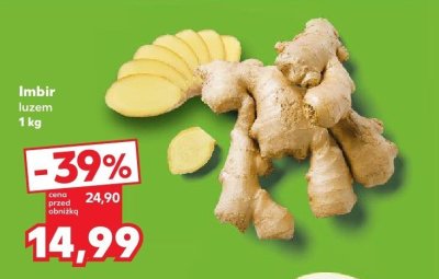 Imbir luzem promocja w Kaufland