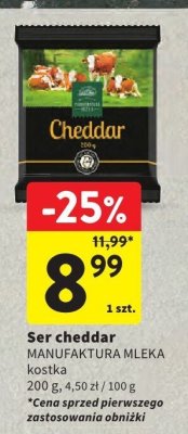 Ser promocja w Intermarche