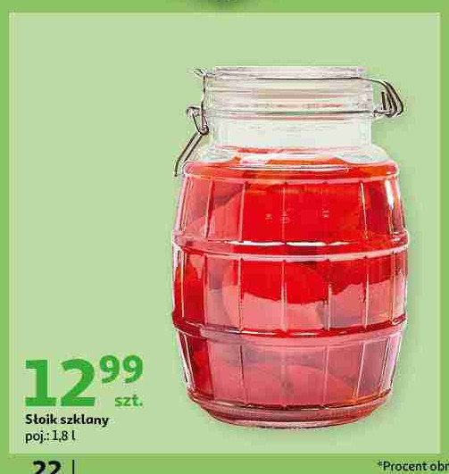 Słoik szklany 1.8 l promocja