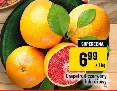 Grapefruit czerwony lub różowy promocja w POLOmarket