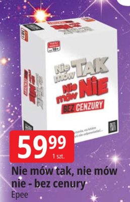 Gra Nie mów tak, nie mów nie - bez cenzury promocja w Leclerc