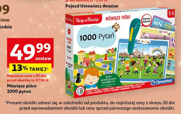 Gra 1000 pytań Clementoni promocja w Auchan