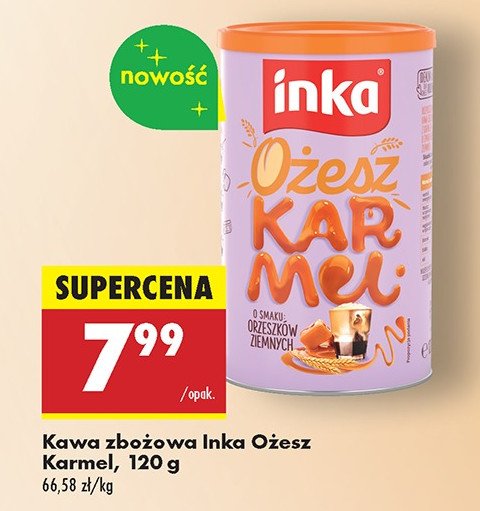 Kawa ożesz karmel Inka dobra w swej naturze promocja