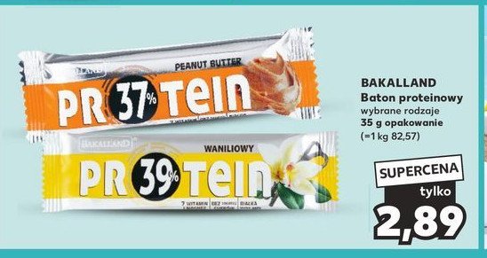 Baton 37% Bakalland ba! protein promocja