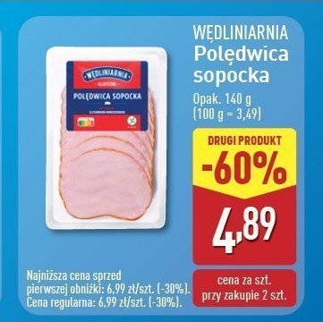 Poledwica sopocka Wędliniarnia classic promocja
