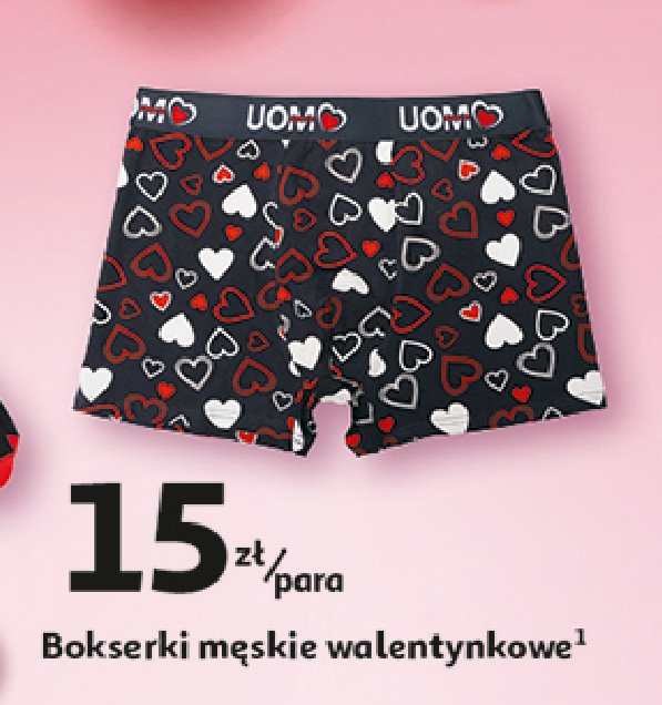 Bokserki walentynkowe promocja