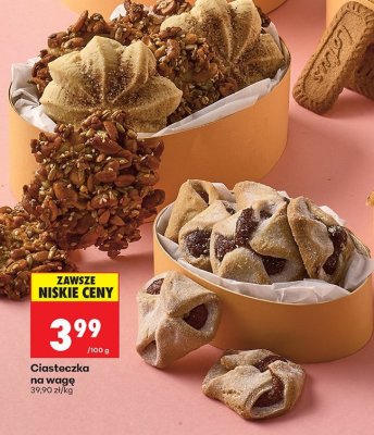 Ciasteczka na wagę promocja w Biedronka