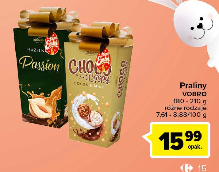 Choinka choco crispo milk Vobro promocja