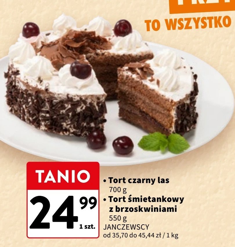 Tort czarny las Janczewscy promocja