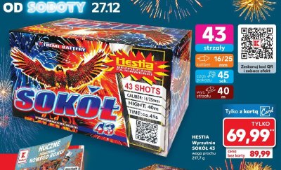Wyrzutnia SOKÓŁ 43 promocja w Kaufland