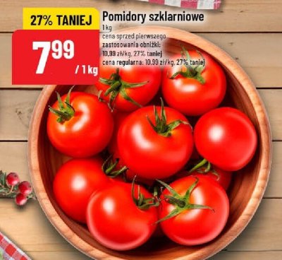 Pomidory szklarniowe promocja w POLOmarket
