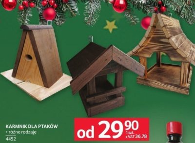 Karmnik dla ptaków promocja w Selgros
