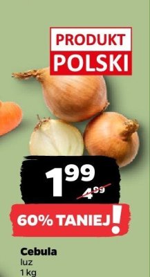 Cebula luz promocja w Netto
