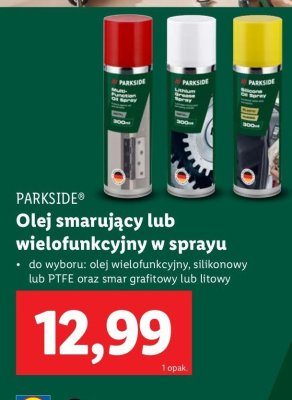 Olej silikonowy Parkside promocja