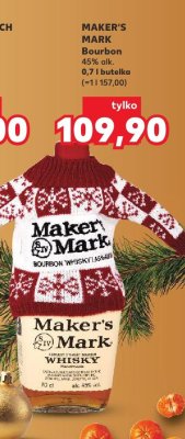 Bourbon 0,7l promocja w Kaufland