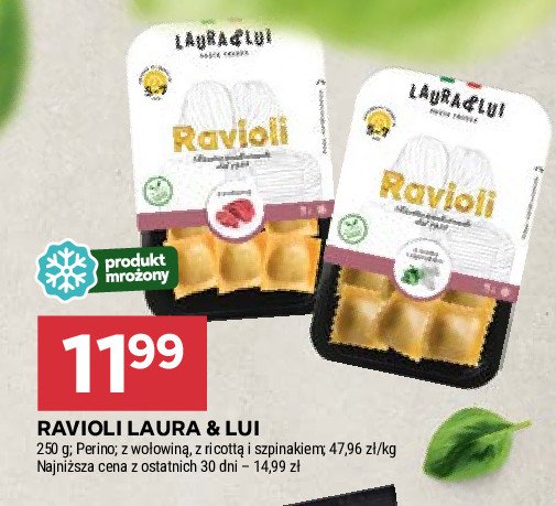 Ravioli z ricottą i szpinakiem Laura & lui promocja