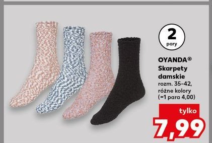 Skarpetki damskie pluszowe 35-42 Oyanda promocja