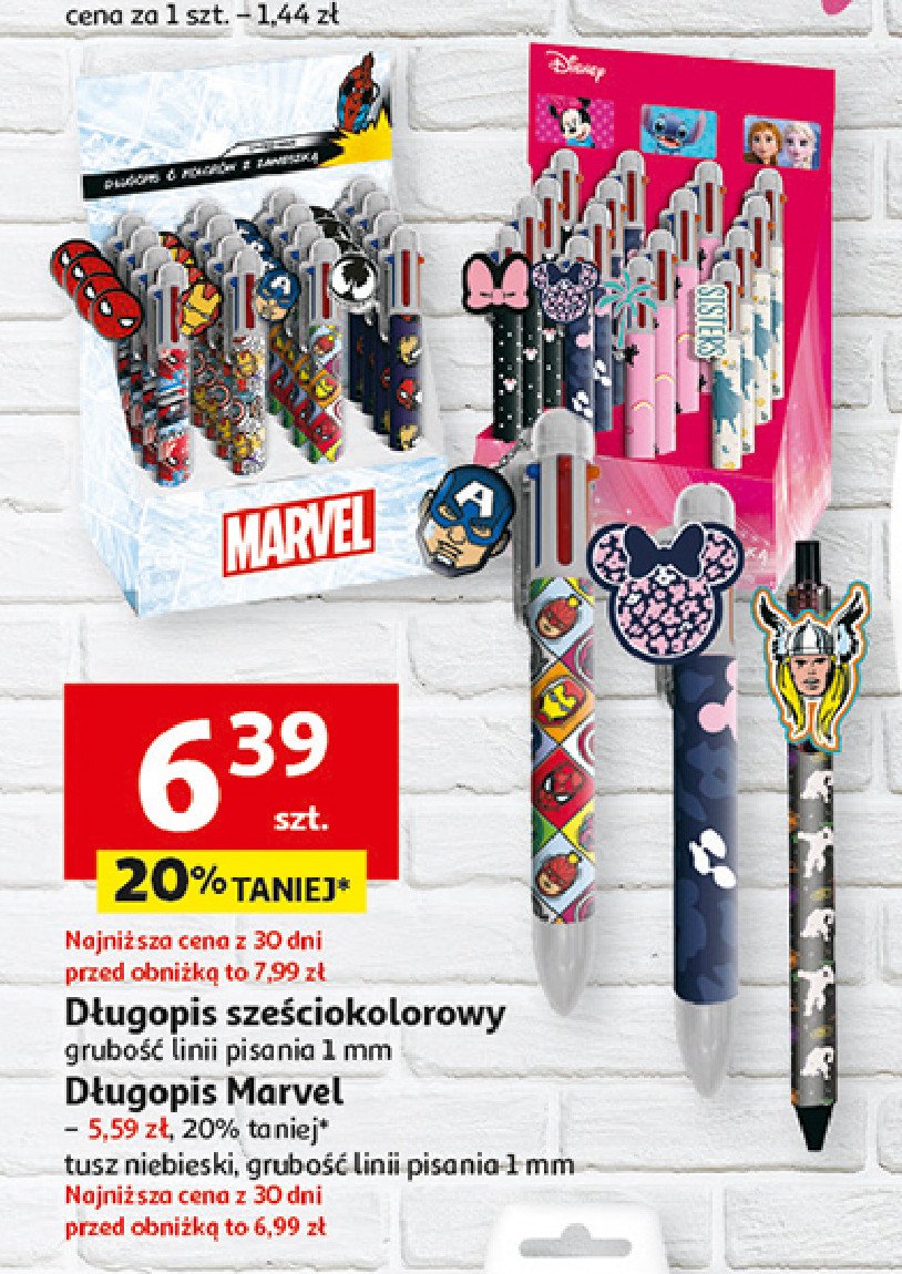 Długopis marvel promocja