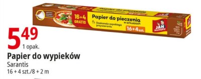 Papier do wypieków 16 + 4 m Jan niezbędny promocja