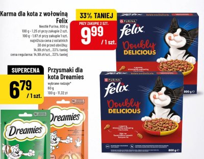 Przysmaki dla kota promocja w POLOmarket