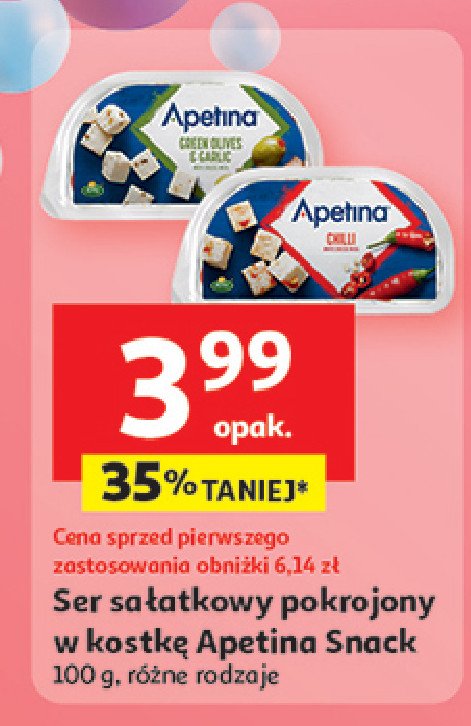 Ser feta z chilli Arla apetina promocja