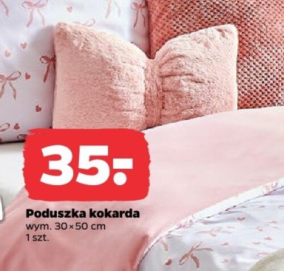 Poduszka kokarda promocja w Netto