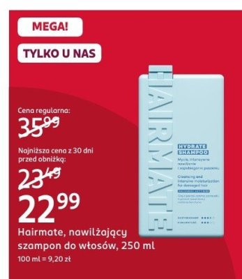 Szampon promocja w Rossmann